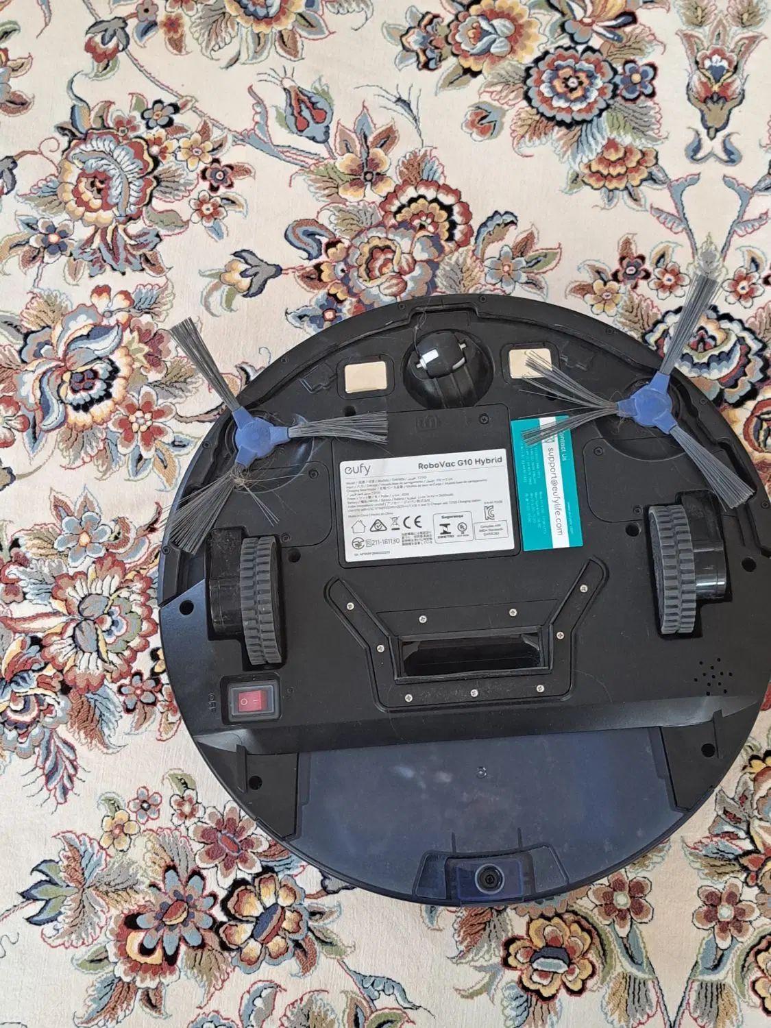 جاروبرقی رباتیک eufy g10 کم کار کرد و تمیز|جاروبرقی، جارو شارژی، بخارشو|اصفهان, برازنده|دیوار