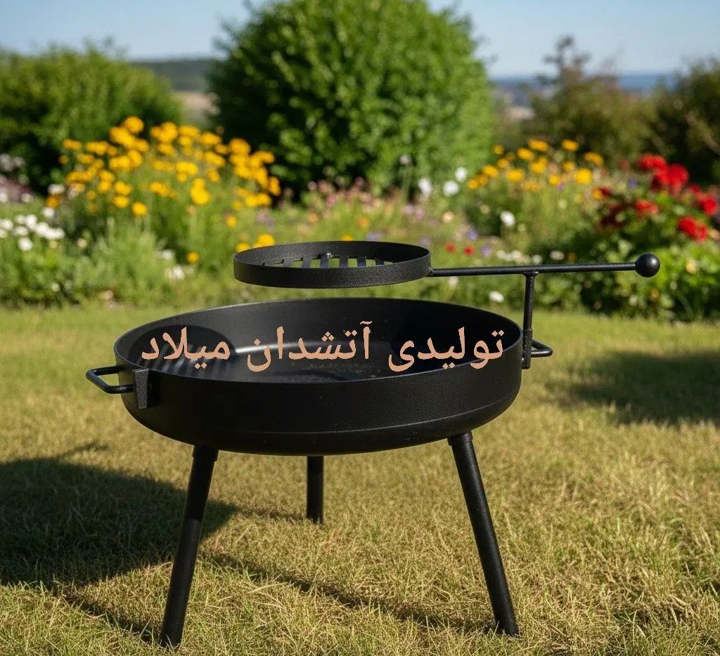 آتشدان هیزمی ضخیم فایرپیت گرد آتشکده گازی|بخاری، هیتر، شومینه|تهران, افسریه شمالی|دیوار