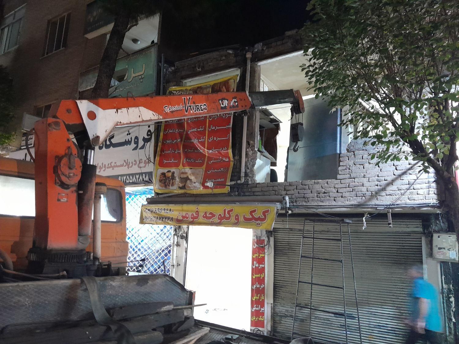 جرثقیل برای همه جای تهران و همه نوع بار ۳تن و ۲تن|خدمات حمل و نقل|تهران, بریانک|دیوار