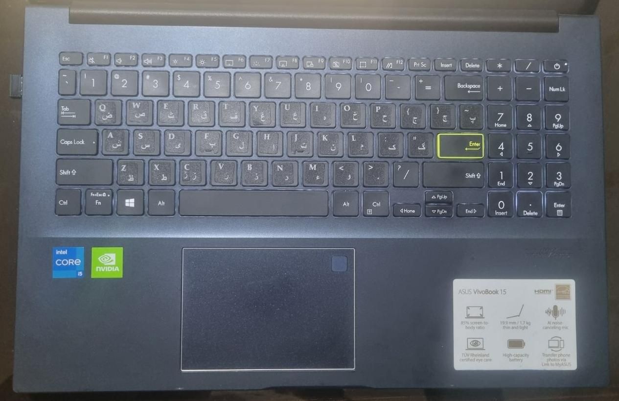 لپ تاپ ایسوسcore i51135G7|رایانه همراه|شهرکرد, |دیوار