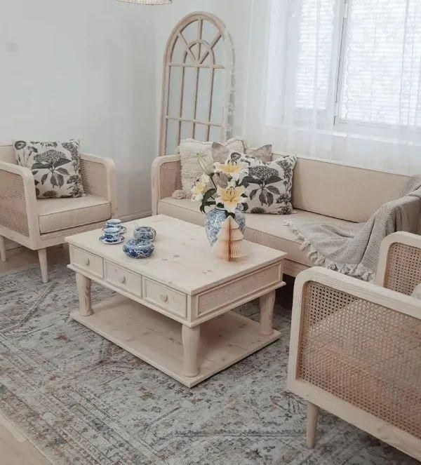 مبل حصیری مدرن مینی مال|مبلمان خانگی و میز عسلی|مشهد, کاظم آباد پنجشنبه|دیوار