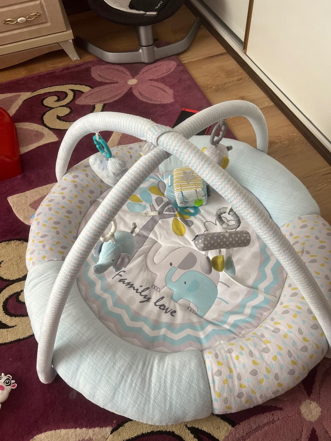 تشک بازی مارک رز برن در حد نو|اسباب و اثاث بچه|بندرعباس, |دیوار