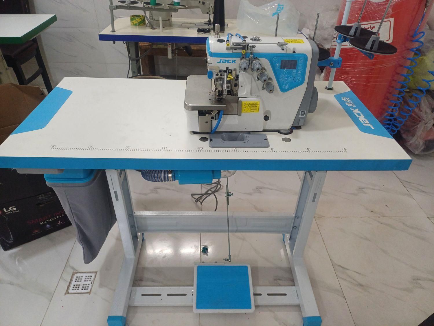 زیگزال چهار نخ قطع کن بادی|چرخ خیاطی و ریسندگی|رباط‌کریم, رباط‌کریم|دیوار