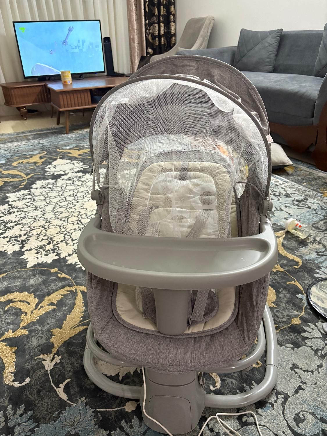 گهواره برقی چهار کاره ماستلا|تخت و صندلی بچه|مشهد, سرافرازان|دیوار