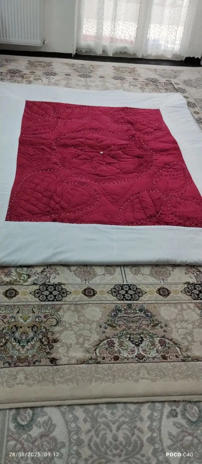 لحاف دونفره عروس|رختخواب، بالش، پتو|مشهد, تلگرد|دیوار