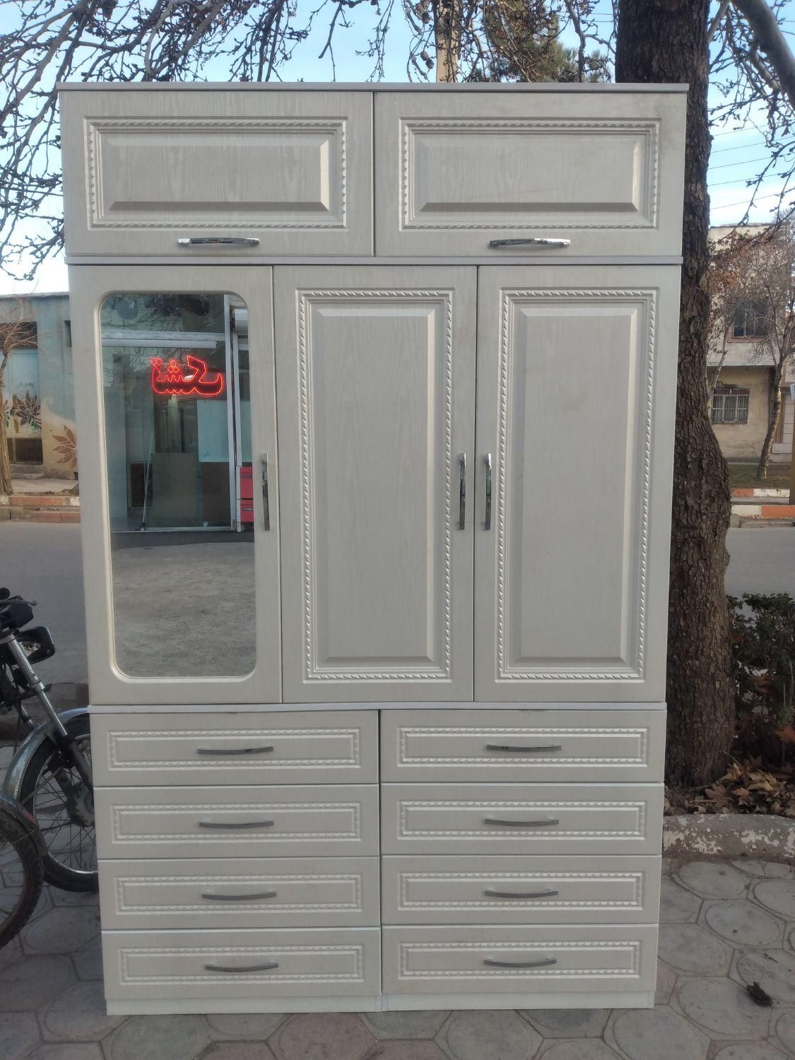 کمد 3تیکه  رنگبندی دلخواه|جاکفشی، کمد، دراور|قزوین, |دیوار