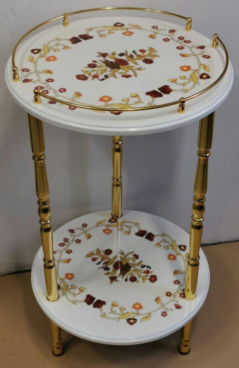 میز بار چرخدار و ساده( مبلمان و سرویس چوب میلاد)|بوفه، ویترین، کنسول|بیرجند, |دیوار
