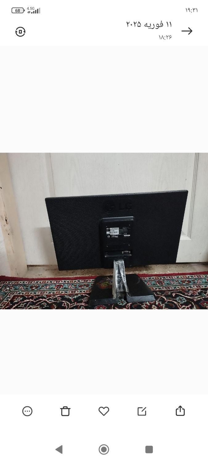 مانیتور کامپیوتر LG سالم و تمیز|قطعات و لوازم جانبی رایانه|تهران, خاوران|دیوار