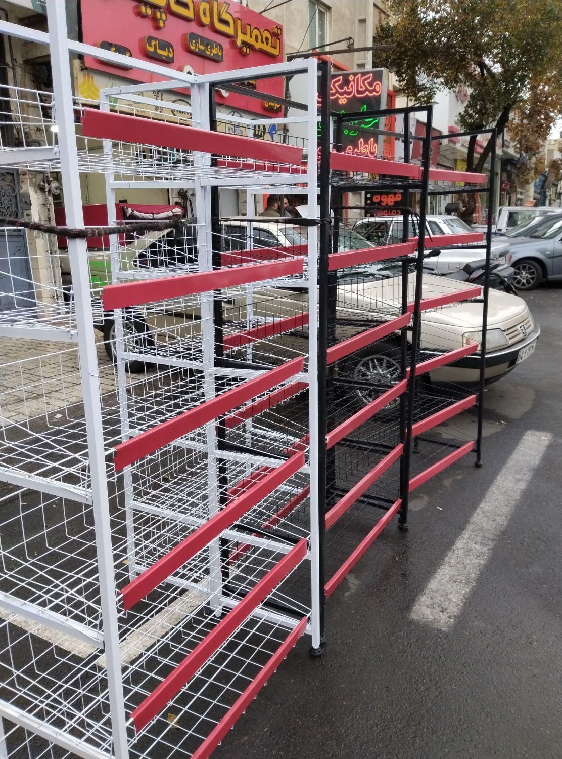 استند فلزی چیپس هایپرمارکتی شش طبقه سنگین|فروشگاه و مغازه|یزد, |دیوار