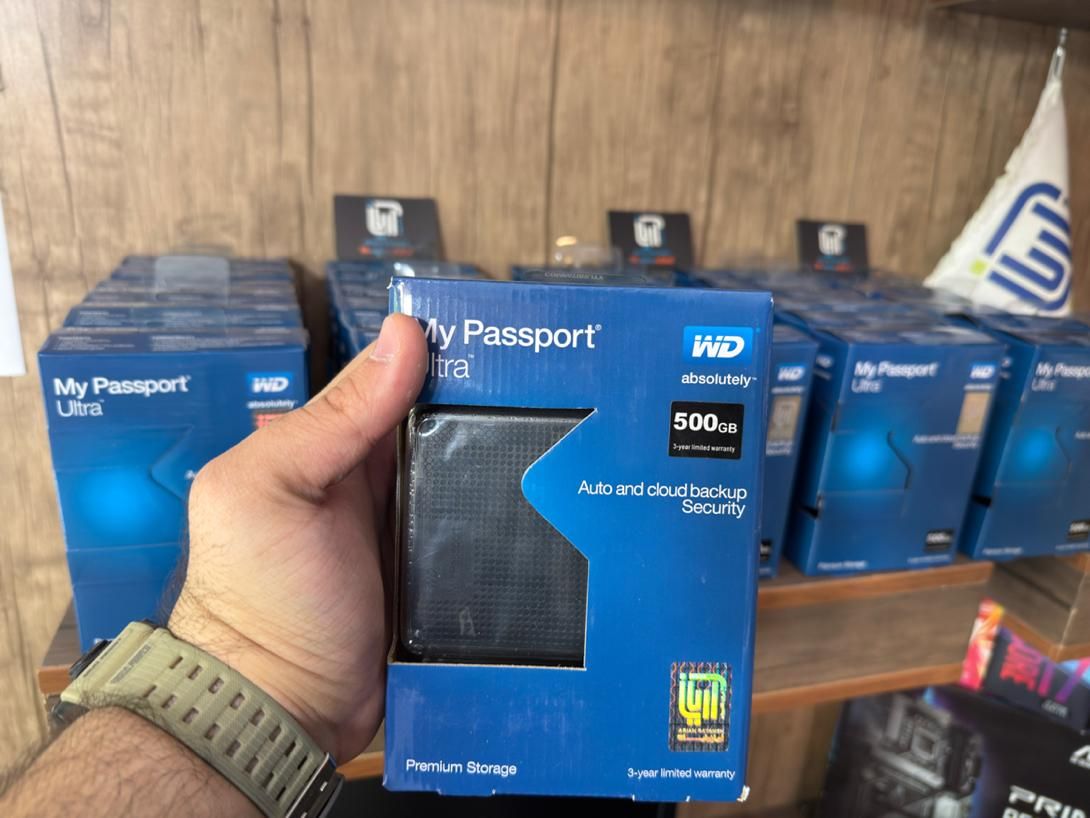 هارد اکسترنال 500GB WD USB3|قطعات و لوازم جانبی رایانه|خرم‌آباد, |دیوار