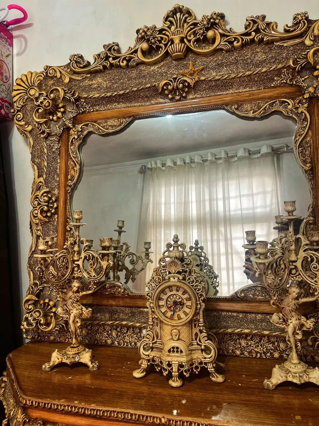 کنسول و آیینه سلطنتی|مبلمان خانگی و میز عسلی|رشت, استقامت ۱|دیوار