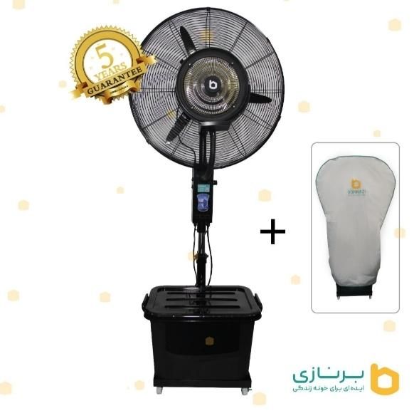 پنکه مهپاش برند برنازی مه پاش کولر|پنکه و تصفیهکنندهٔ هوا|گرگان, |دیوار