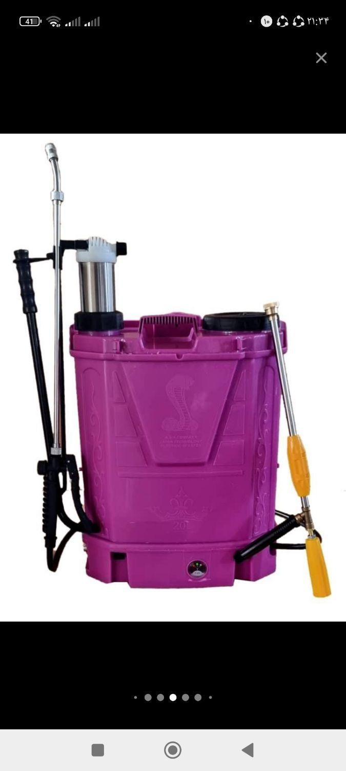 سمپاش سم پاش شارژی باطری سمپاش|ماشین‌آلات صنعتی|کرمانشاه, |دیوار