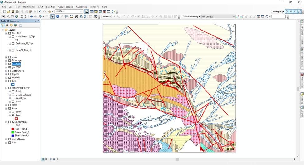 انجام پروژه جی آی اس GIS ارزیابی ذخیره Datamine|خدمات پیشه و مهارت|تهران, سنایی|دیوار