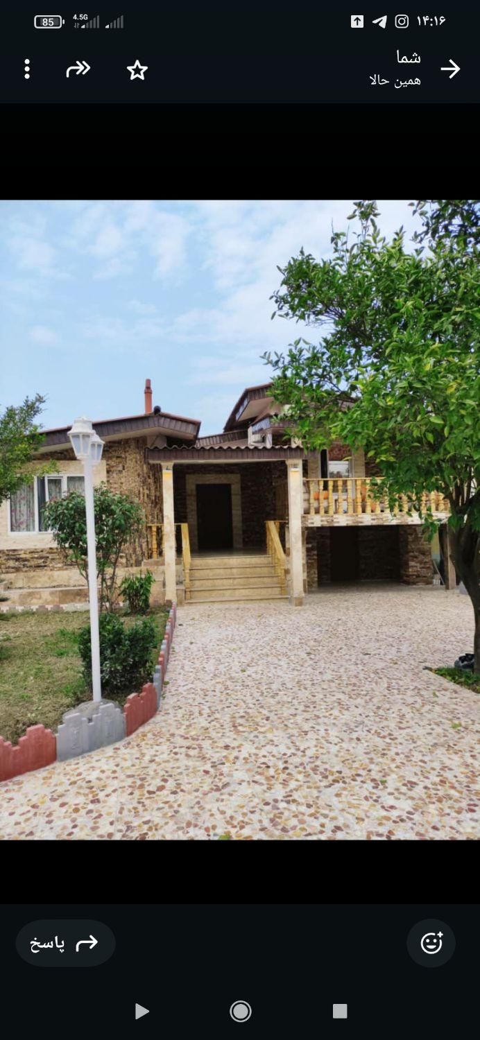 اجاره ویلا استخر دار 2خوابه دوبلکس نزدیک ساحل|اجارهٔ کوتاه‌مدت ویلا و باغ|رامسر, |دیوار