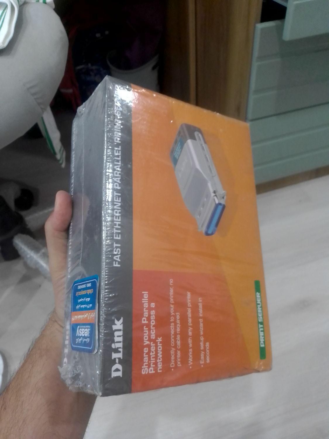 پرینت سرور پارالل دی لینک RJ45 DLINK PrintServero|مودم و تجهیزات شبکه|تهران, صادقیه|دیوار