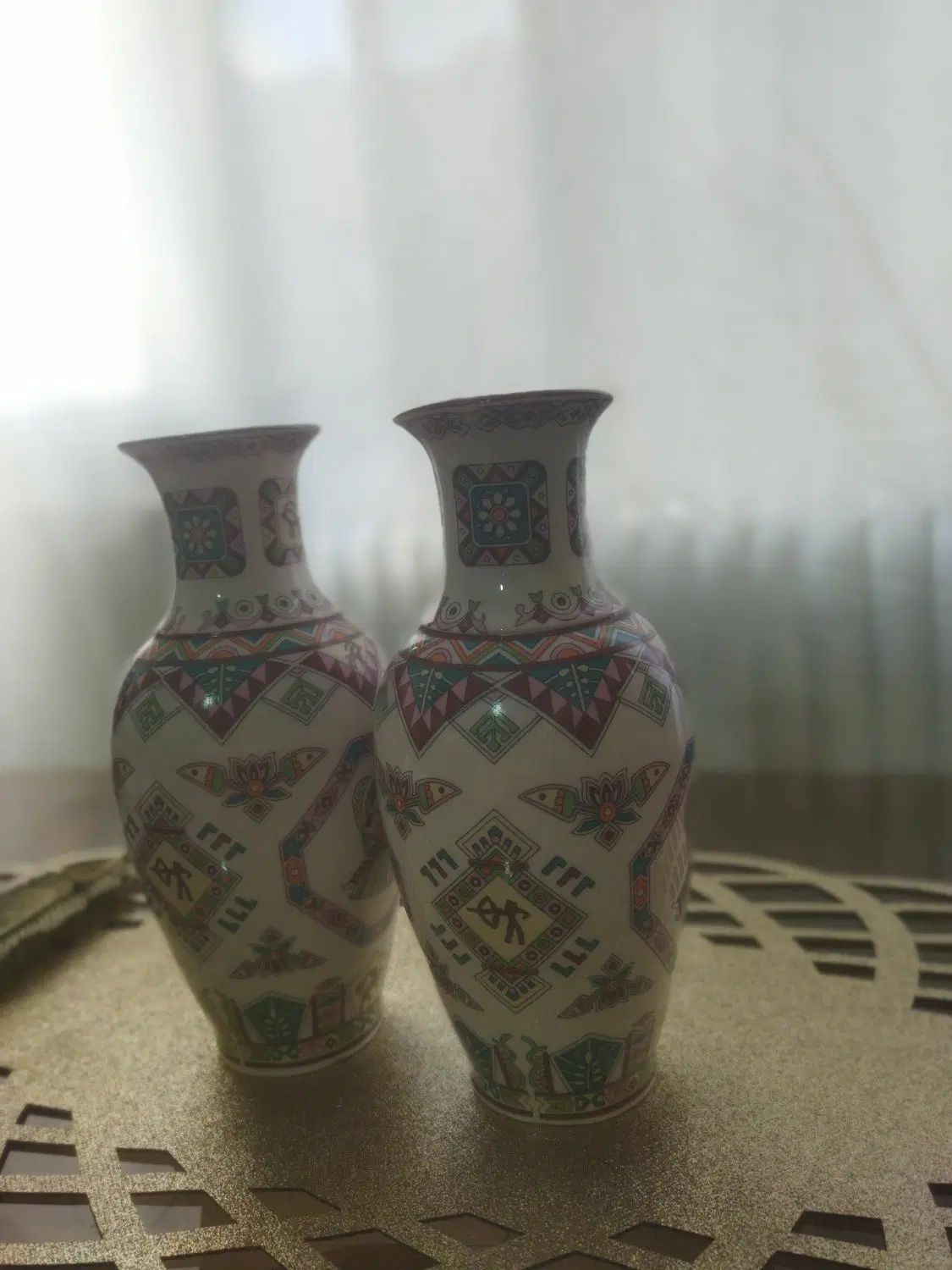 گلدان چینی سنتی دستی|صنایع دستی و سایر لوازم تزئینی|تهران, سلسبیل شمالی|دیوار