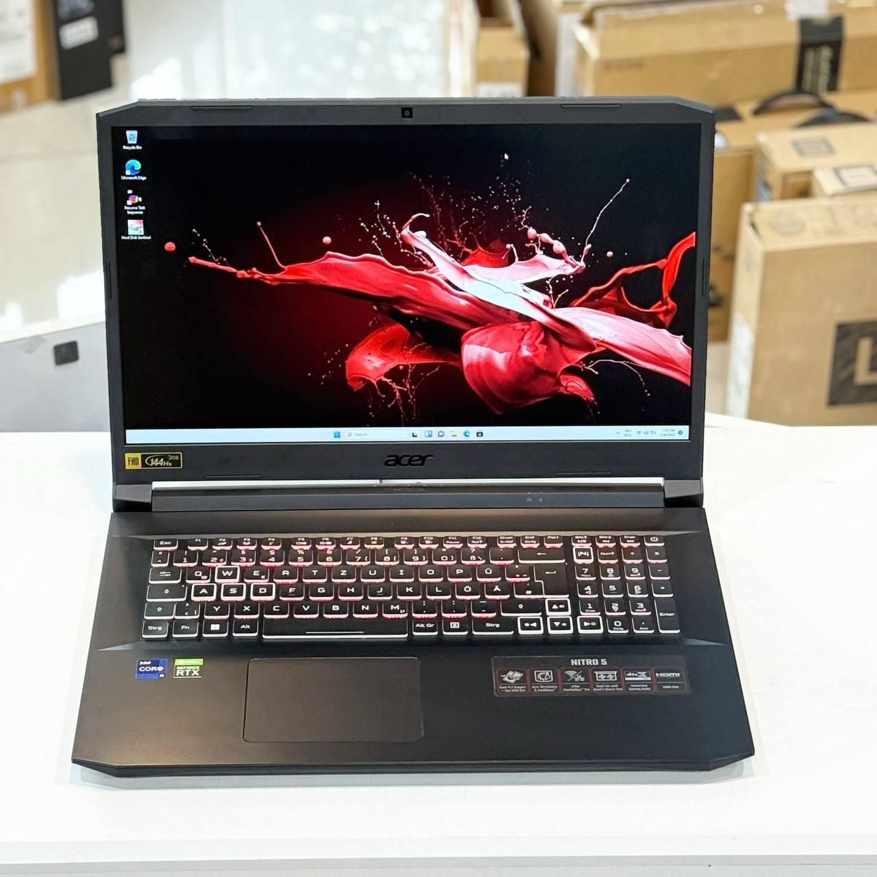 لپ‌تاپ گیمینگ حرفه‌ای ACER Nitro 5 نمایشگر 17 اینچ|رایانه همراه|اردبیل, |دیوار