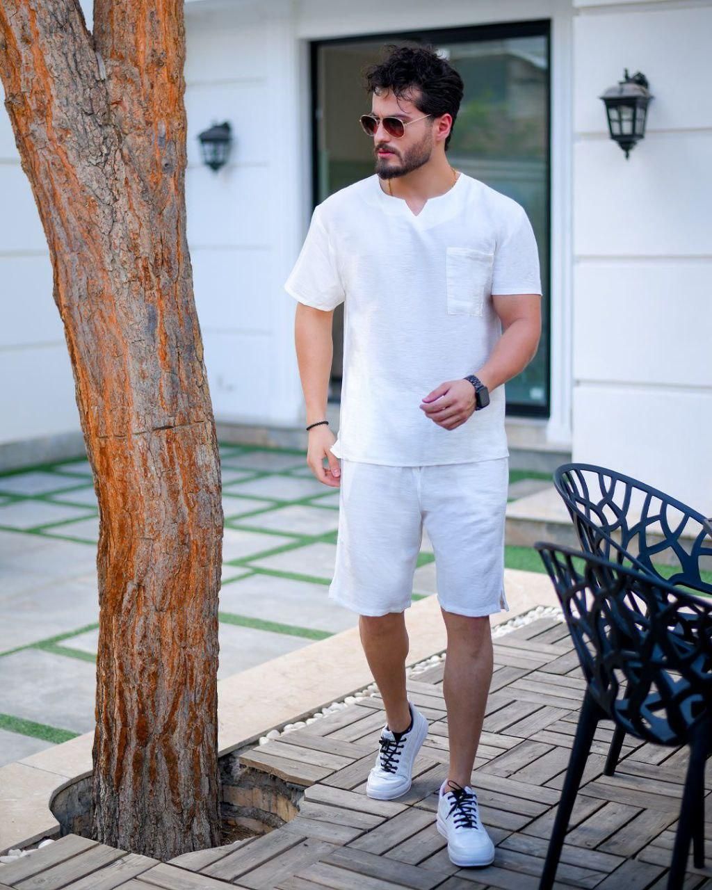 ست تیشرت و شلوارک کوبایی|لباس|کرمانشاه, |دیوار