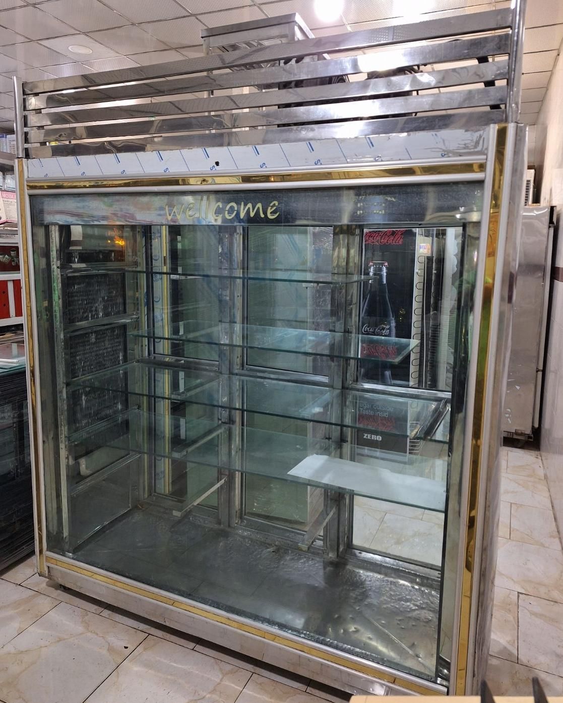 یخچال ایستاده دو طرف نما 6 درب استیل موتور 1 اسب|فروشگاه و مغازه|تهران, تهرانسر شرقی|دیوار