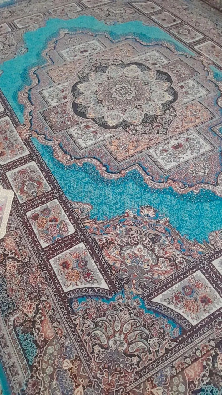 ۴فرش۱۲متری۷۰۰شانه سنگین چهارتاشون۲۵ملیون نخ اصلی|فرش|اهواز, کوی علوی|دیوار