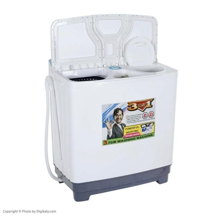 ماشین لباسشویی ۲قلو پاکشوما درب بالا|ماشین لباسشویی و خشککن لباس|لاهیجان, گلستان|دیوار