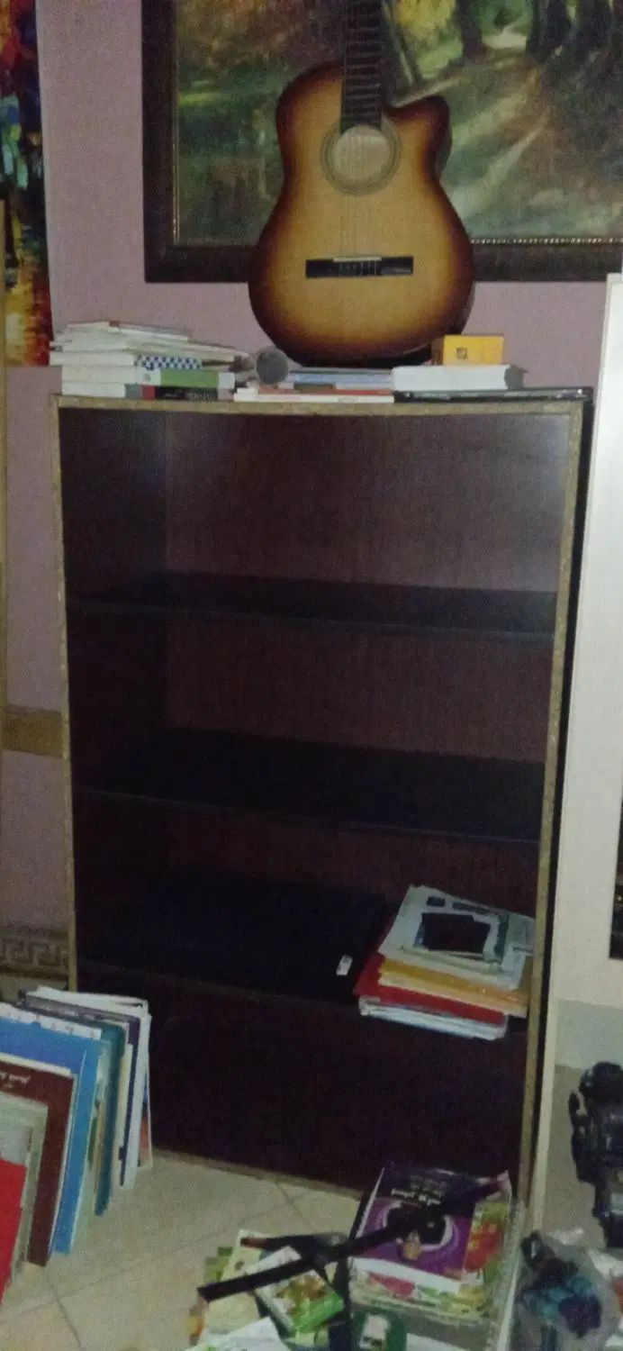 کتابخانه|کتابخانه، شلف، قفسه‌های دیواری|کرج, گلشهر|دیوار