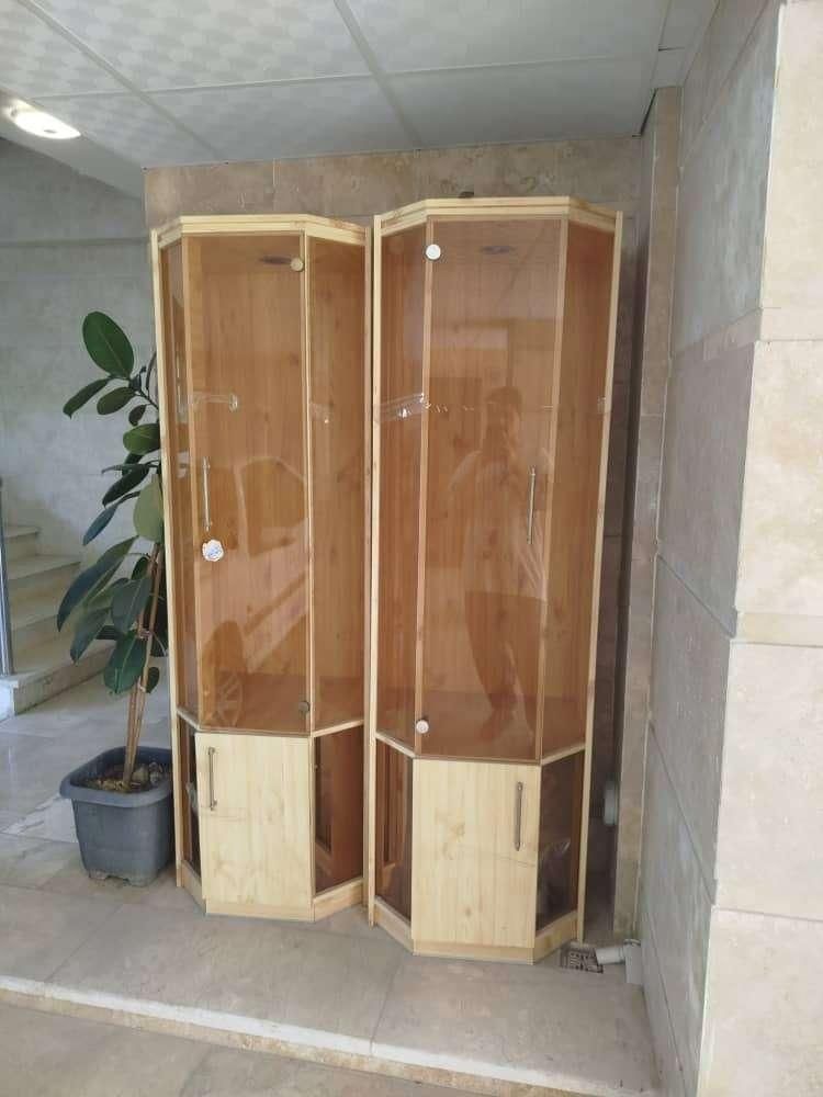 دو بوفه(ویترین) ام دی اف|بوفه، ویترین، کنسول|رشت, دیلمان|دیوار
