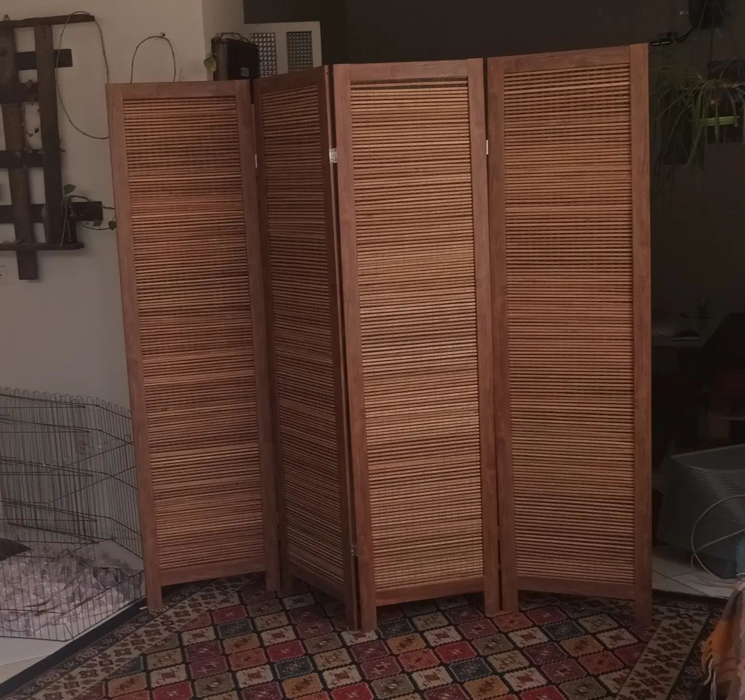 پاراوان پارتیشن مدرن با کیفیت ۴ لنگه پایه دار|صنایع دستی و سایر لوازم تزئینی|تهران, سلیمانی|دیوار