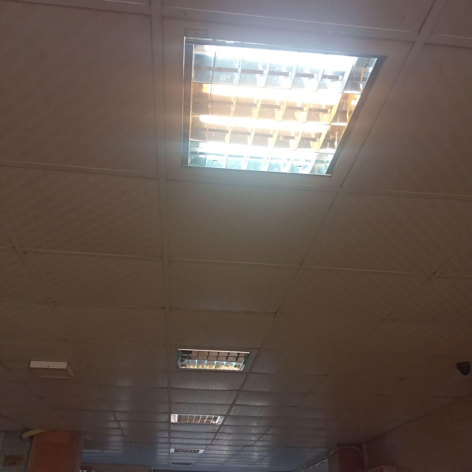 قاب مهتابی با تعدادی لامپ|لامپ و چراغ|رشت, گلسار|دیوار