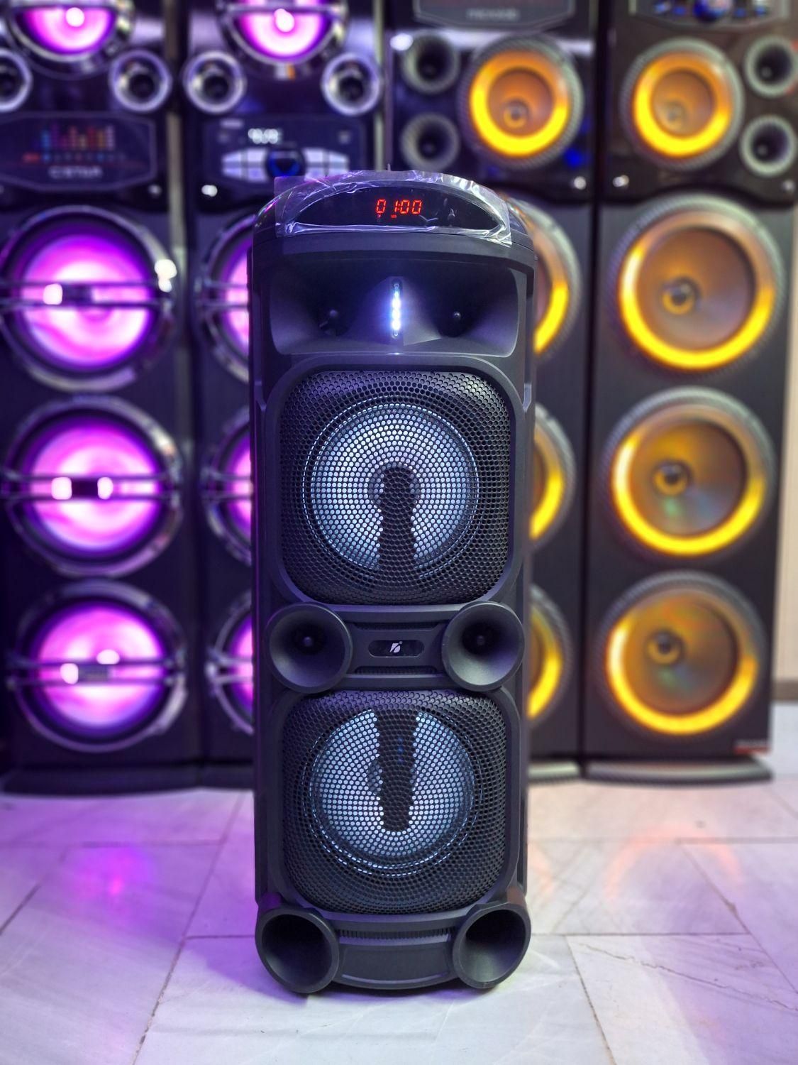 پارتی باکس شارژی اسپیکر باند قابل حمل۸۰سانتی آکبند|سیستم صوتی خانگی|مشهد, سراب|دیوار