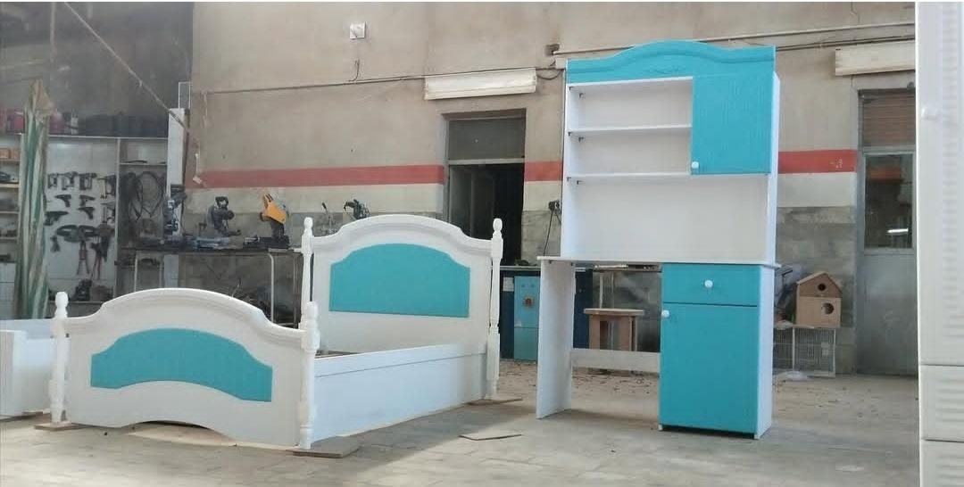 ساخت انواع تخت خواب کودک و نوجوان|تخت و سرویس خواب|بیرجند, |دیوار