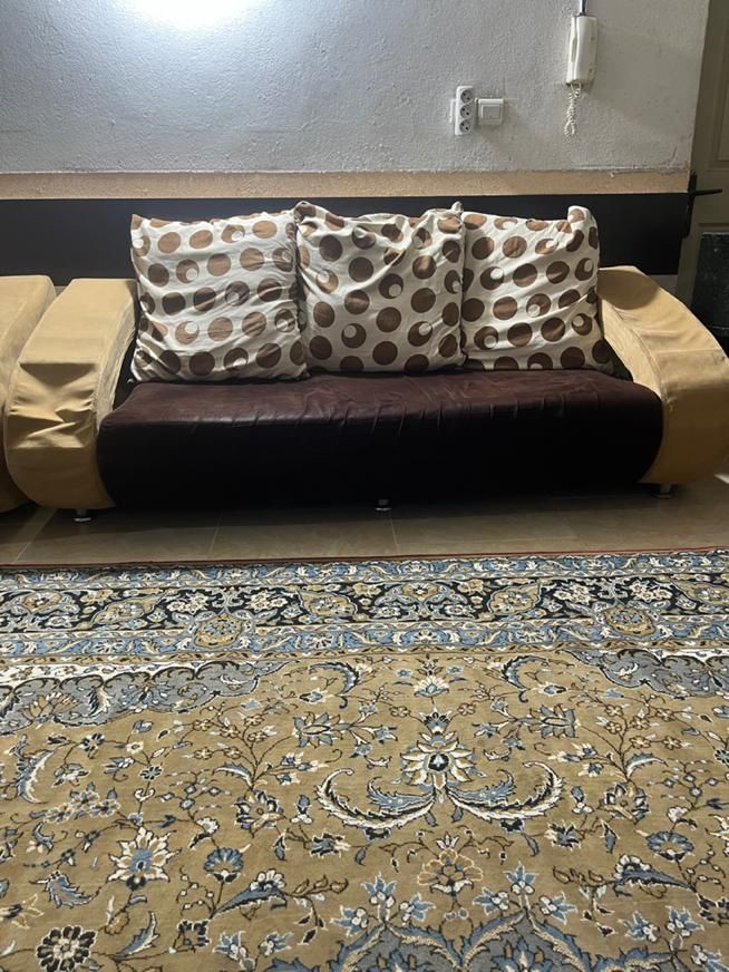 مبل هفت نفره بهمراه میز عسلی|مبلمان خانگی و میز عسلی|ساری, |دیوار