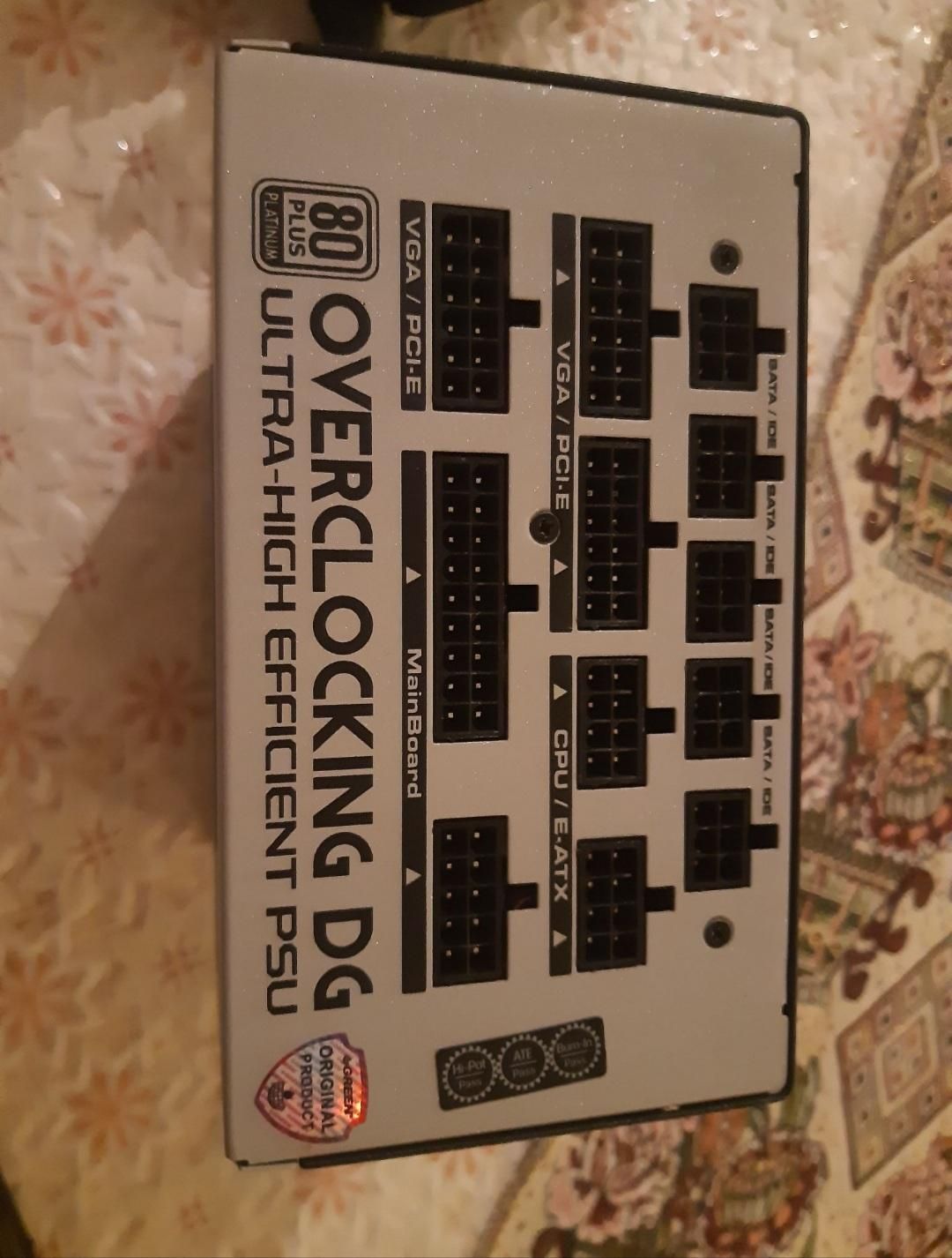 پاور پلاتینیوم ۱۳۵۰ وات تغذیه کامپیوتر کیس گیمینگ|قطعات و لوازم جانبی رایانه|کرمانشاه, |دیوار