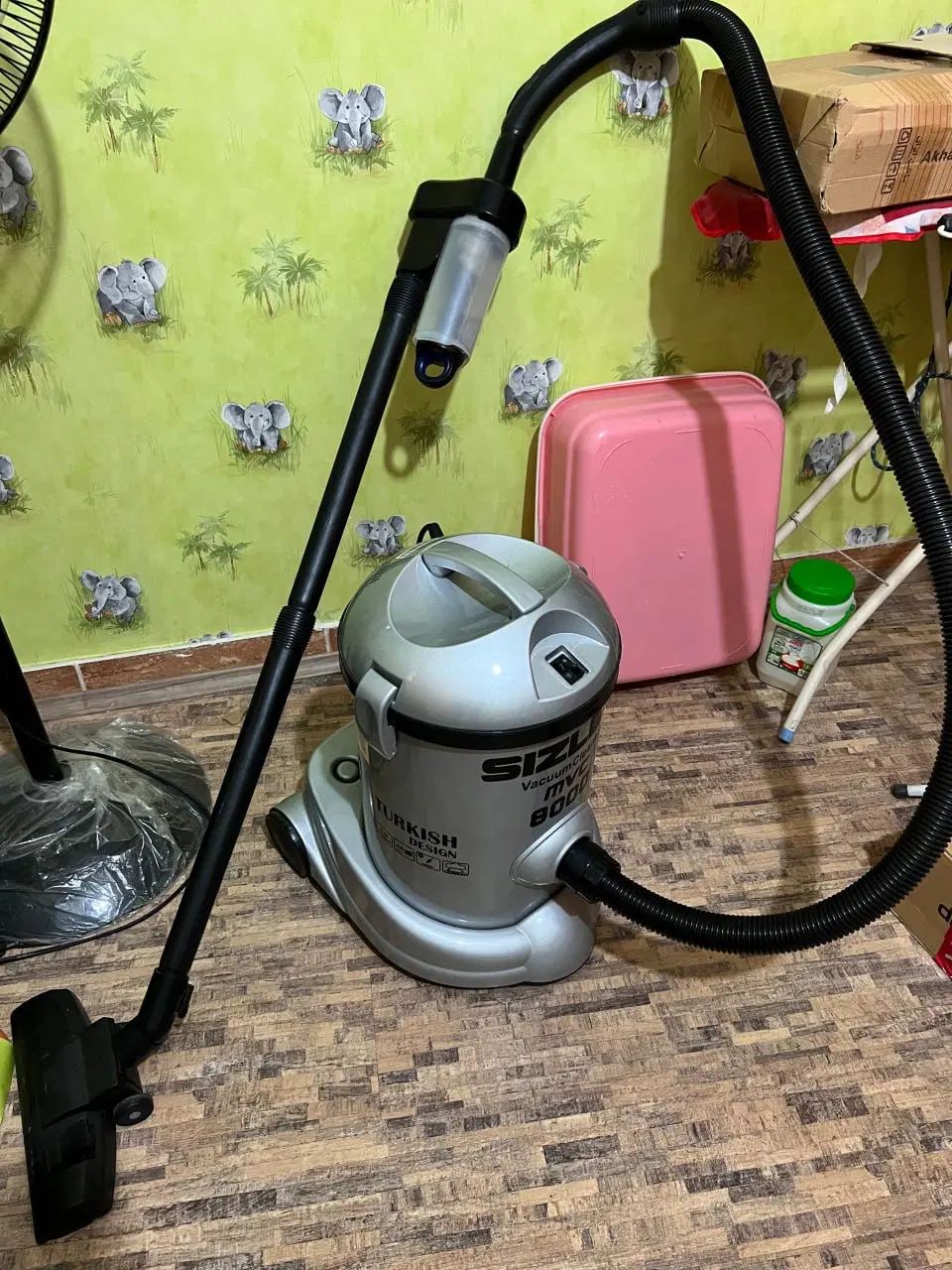 جاروبرقی سطلی Sizler MVC 8000|جاروبرقی، جارو شارژی، بخارشو|رشت, نامجو|دیوار