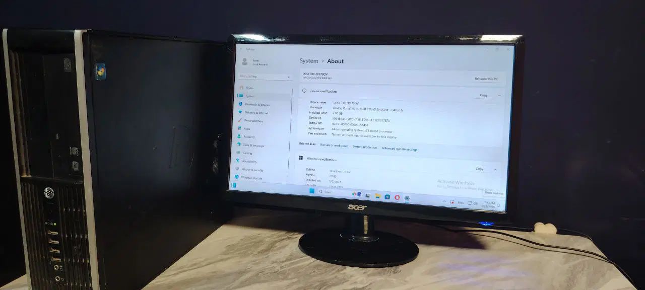 مینی کیس hp core i5|رایانه رومیزی|اصفهان, جلفا|دیوار