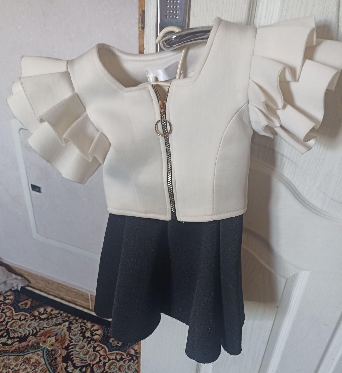 پیرهن و دامن بچگانه مجلسی|لباس|قزوین, |دیوار