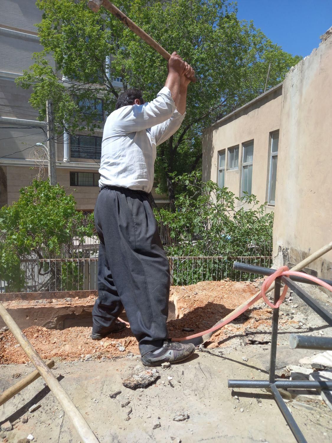 تخریب ساختمان داخلی|خدمات پیشه و مهارت|همدان, |دیوار