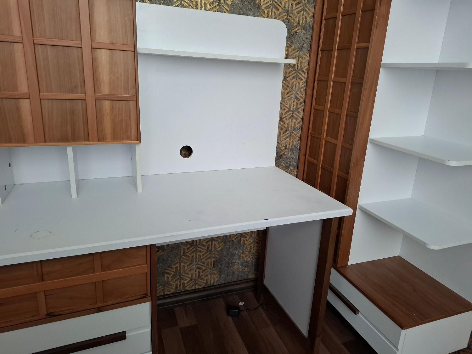 کتابخانه‌ و میز تحریر|کتابخانه، شلف، قفسه‌های دیواری|سنندج, |دیوار