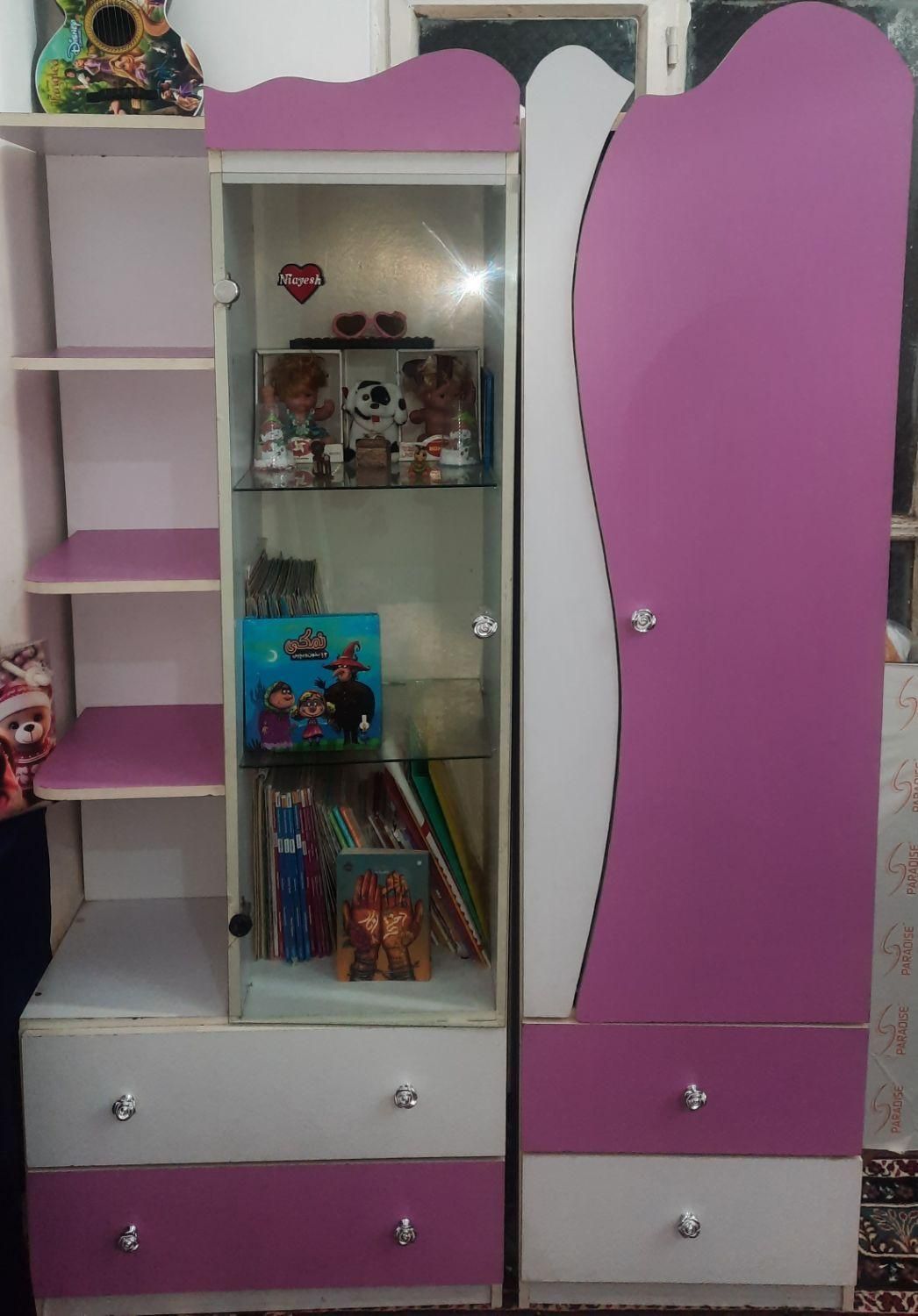 کمد وبوفه و میز تحریر نوجوان|تخت و سرویس خواب|دزفول, |دیوار