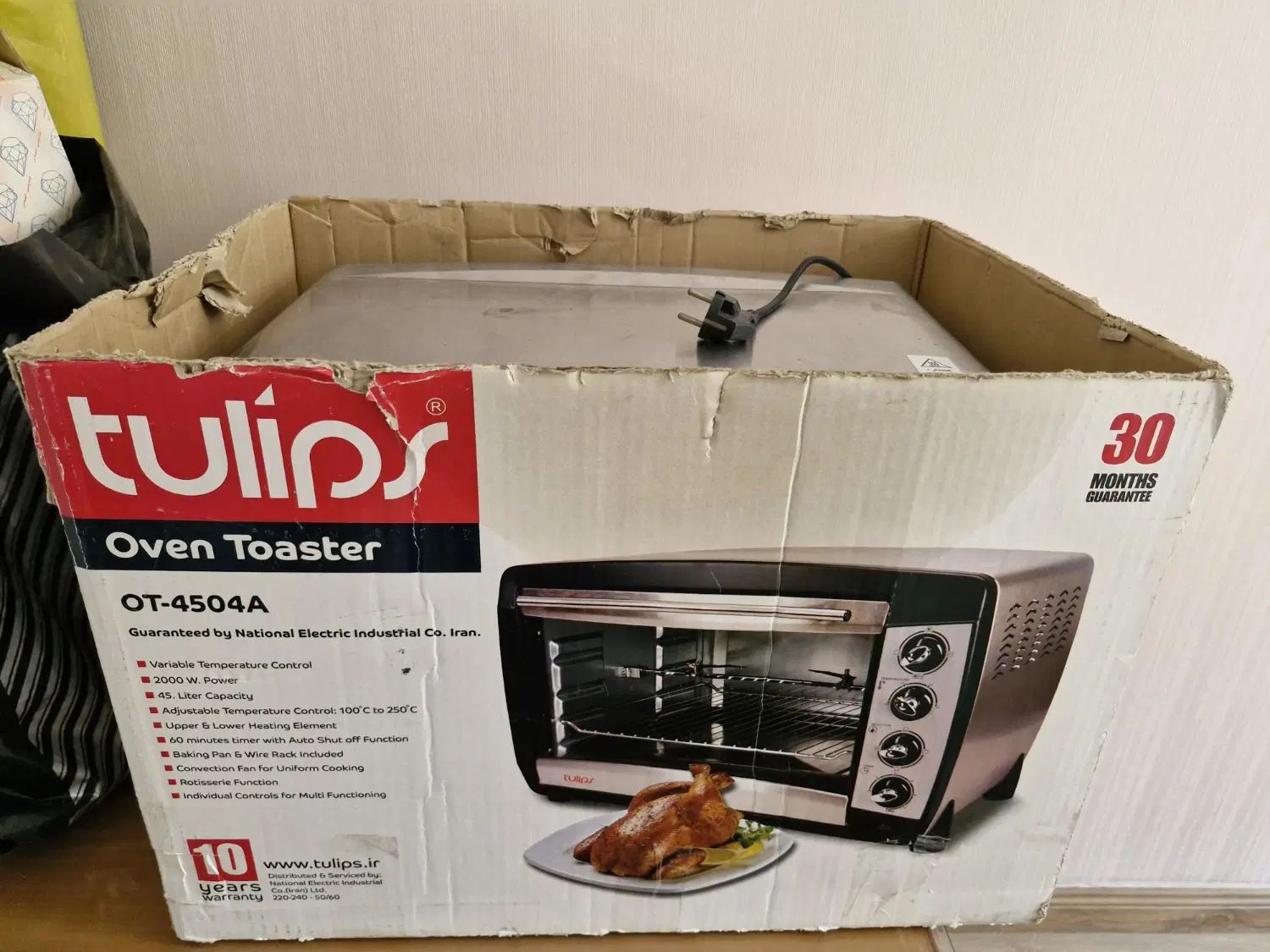 فر برقی تولیپس|اجاق گاز و لوازم برقی پخت‌وپز|تهران, درختی|دیوار