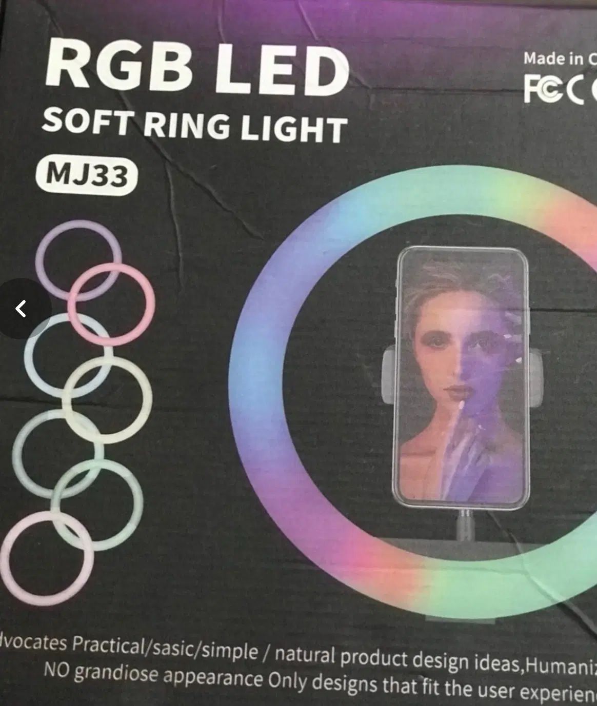 رینگ لایت RGB|دوربین عکاسی و فیلم‌برداری|تهران, اراضی عباس آباد|دیوار
