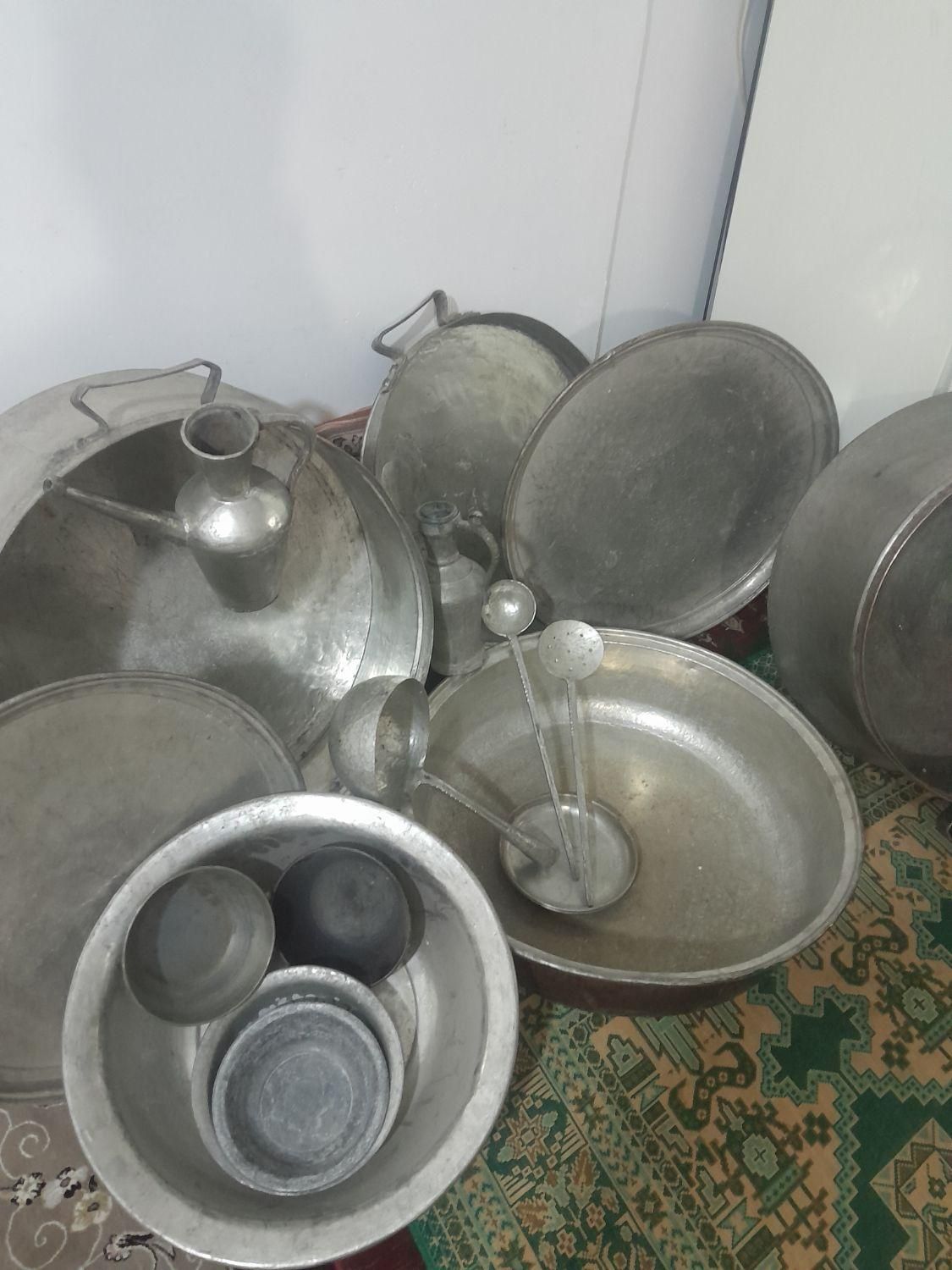 خرید ظروف مسی دیگ قابلمه تشت سینی پاتیل سماور|ظروف پخت‌وپز|مشهد, کوه سنگی|دیوار