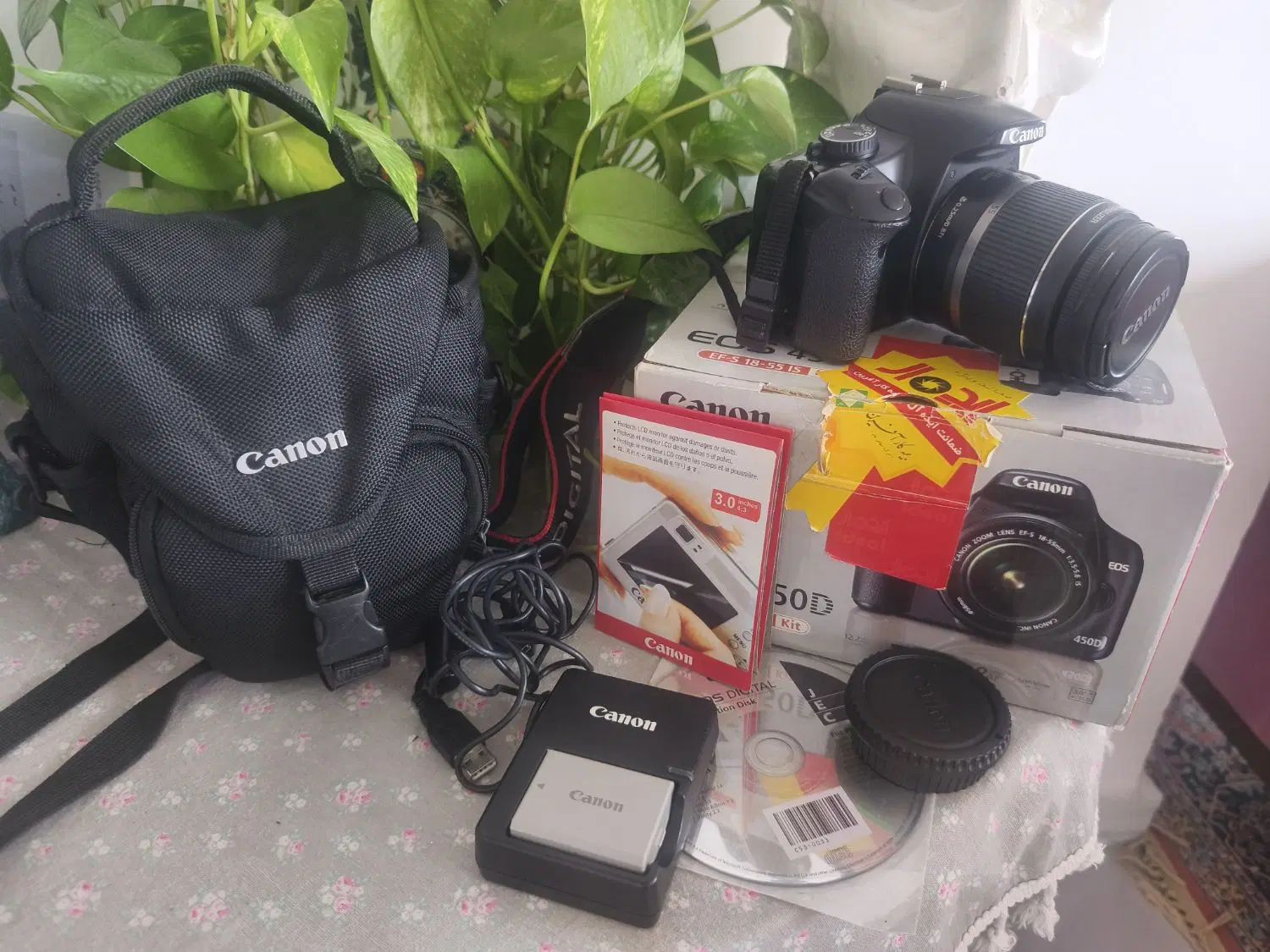 دوربین 450D canon|دوربین عکاسی و فیلم‌برداری|رشت, آزادگان|دیوار