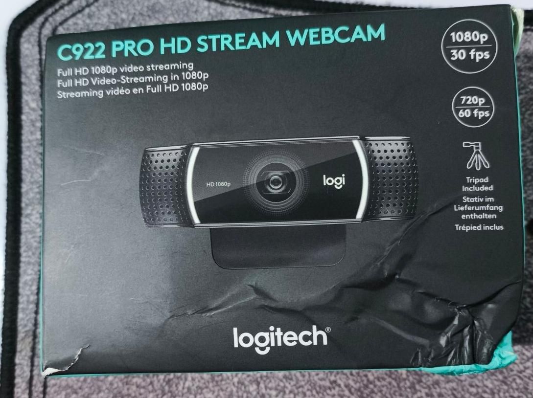 وبکم حرفه ای لاجیتک c922 hd pro|قطعات و لوازم جانبی رایانه|کرج, کیانمهر|دیوار