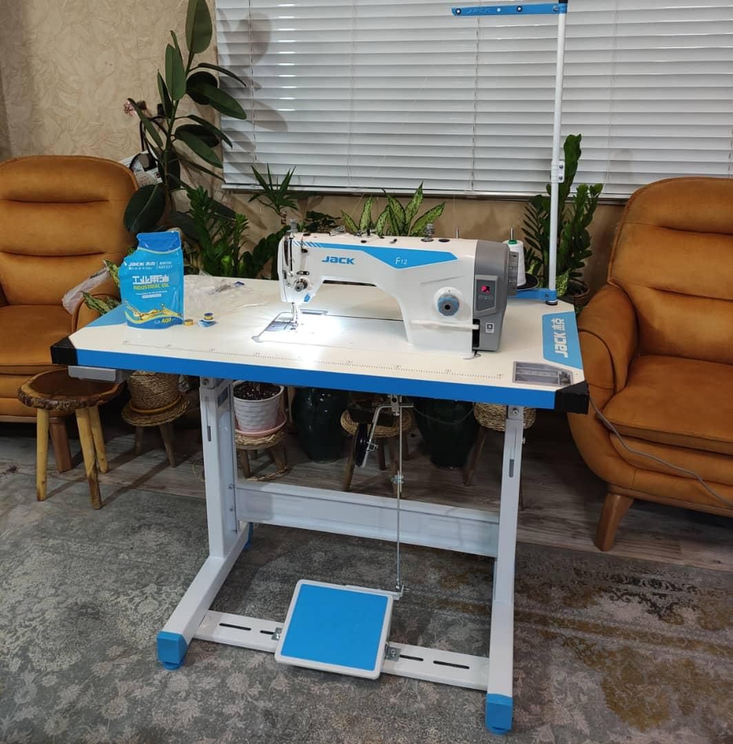 چرخ راسته دوز جک مدلF12اکبند با۳سال گرانتی|چرخ خیاطی و ریسندگی|اهواز, کوی علوی|دیوار