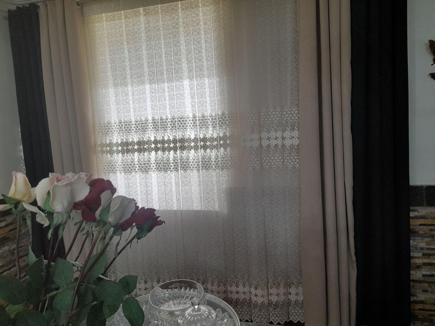 سه عدد پرده حال پذیرایی عرض ۳ متر ۲متر چهل|پرده، رانر، رومیزی|جیرفت, |دیوار