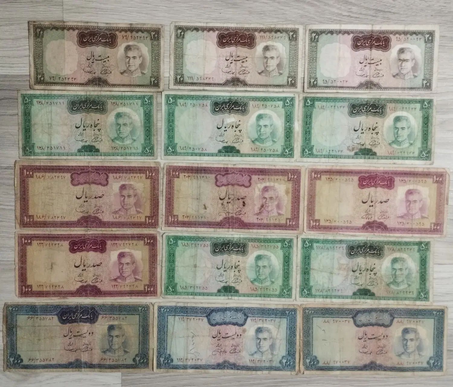 110 برگ اسکناس|کلکسیون سکه، تمبر، اسکناس|مشهد, آزادشهر|دیوار