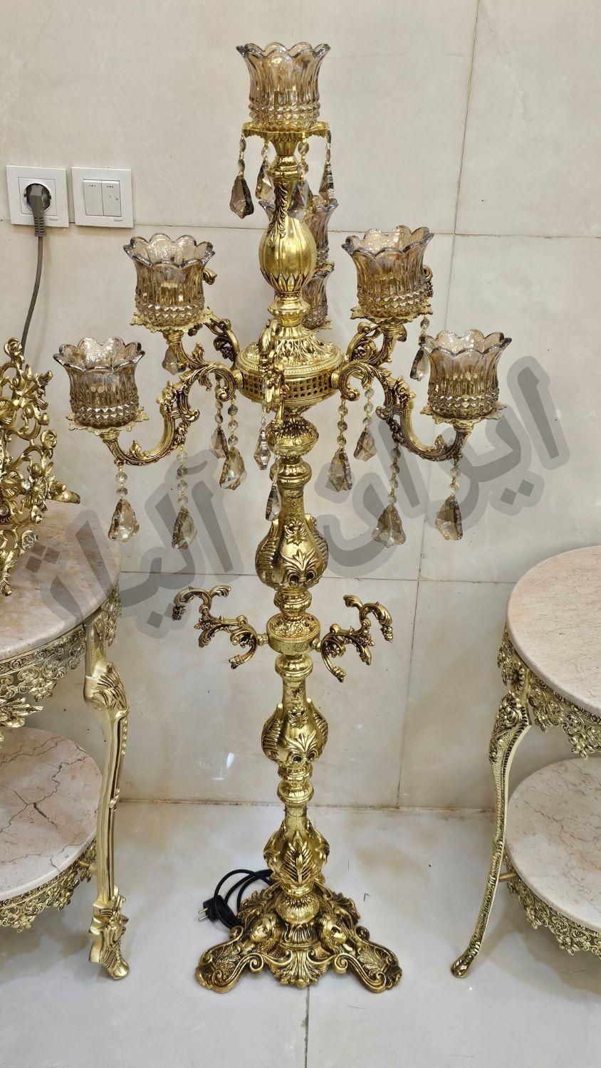 آباژور کنارسالنی تولید اصفهان|چراغ خواب و آباژور|مشهد, طلاب|دیوار