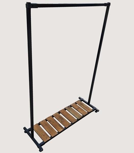 رگال لباس و کفش رگال فلزی ترکیب چوب|جاکفشی، کمد، دراور|تبریز, |دیوار